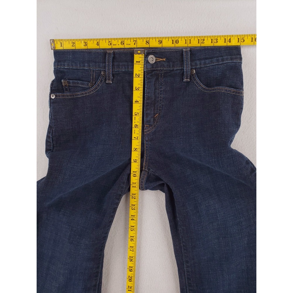 Levis 512 Jeans Womens 8 Short Perfectly Slimming Bootcut Flap Pocket Stretch - Picture 10 of 14
